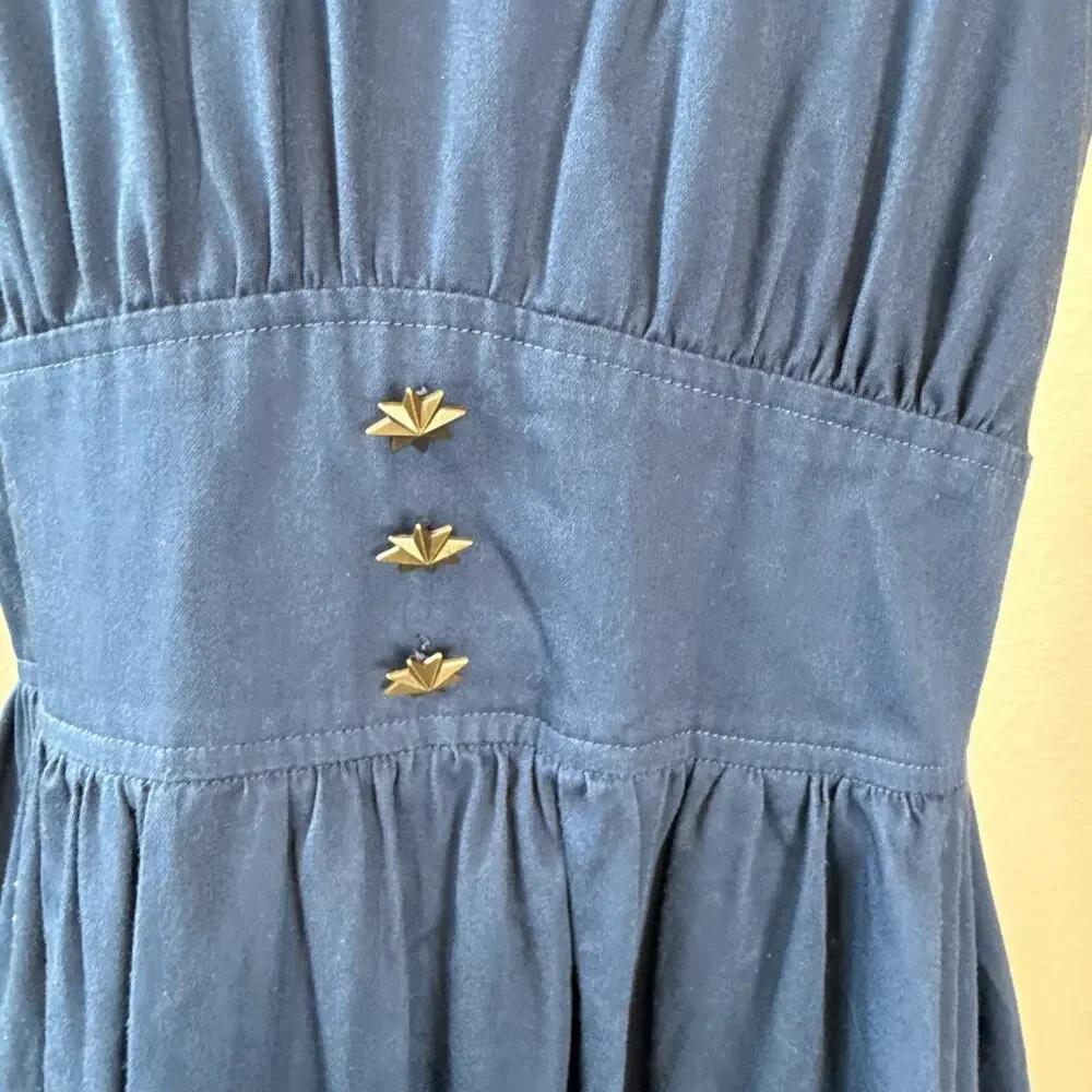 Disney Parks The Dress Shop Womens Captain Marvel Dress by Her Universe Size L - Picture 4 of 12